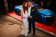  10. Audi Director's Cut" am 25.06.2016 auf der Praterinsel: Top-Model Barbara Meier mit ihrem Lebensgefährte Klemens Hallmann {©Goto:Martin Schmitz)